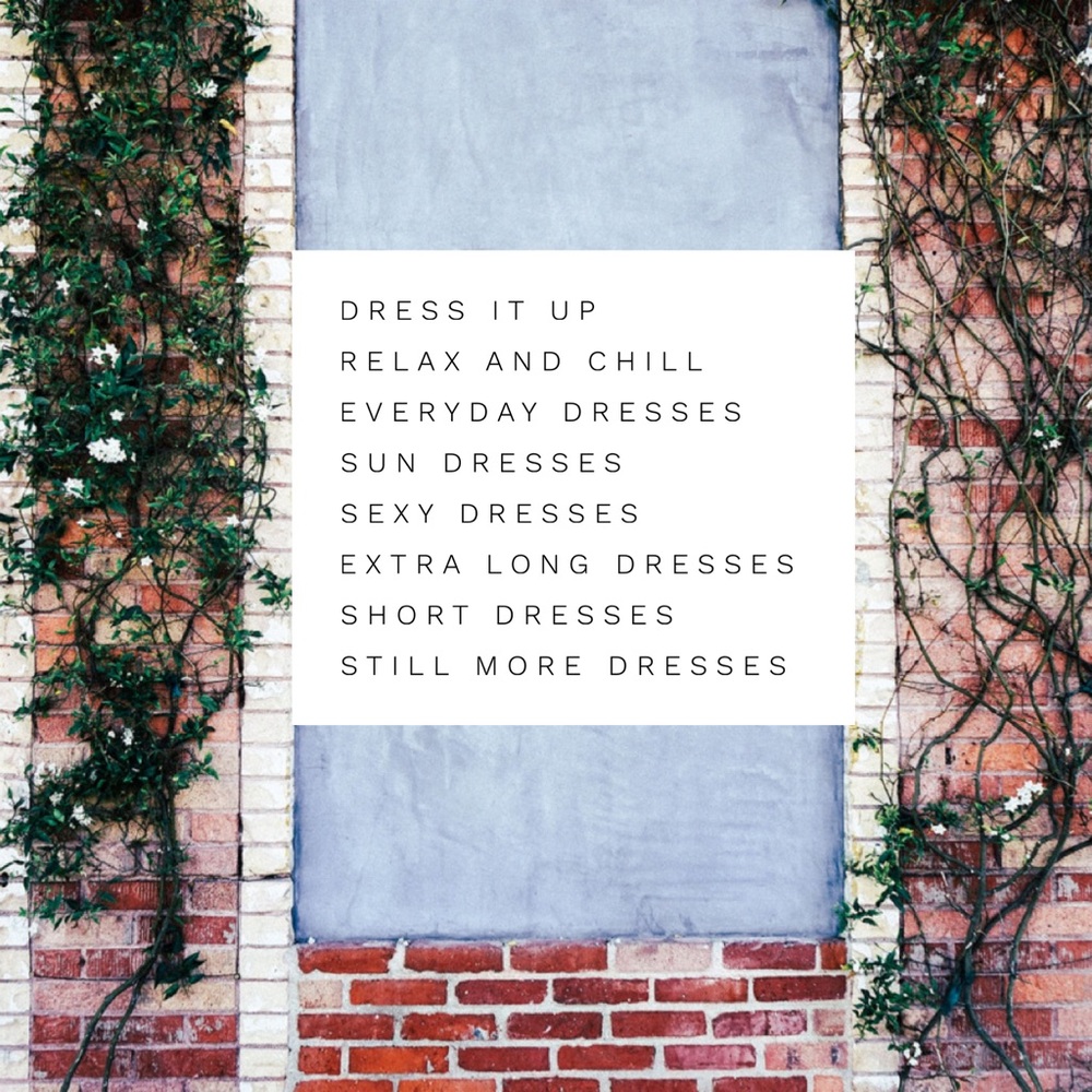 Dresses After this post!